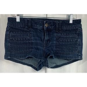 American Eagle Outfitters Shorts Jean Stretch Dark
